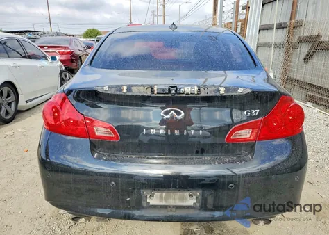 2013 Infiniti G37 Base z USA, uszkodzony, nr VIN JN1CV6AP7DM724296